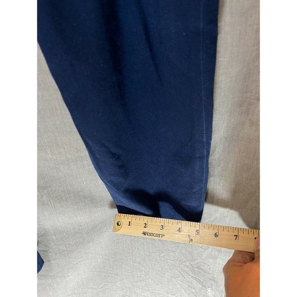 J.Crew Pants Womens 4 Blue Side Zipper Casual Slacks Ladies 32x24. - Picture 7 of 11